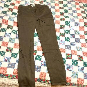 Lakeview denim size 27; olive green skinny jean. 5 pockets